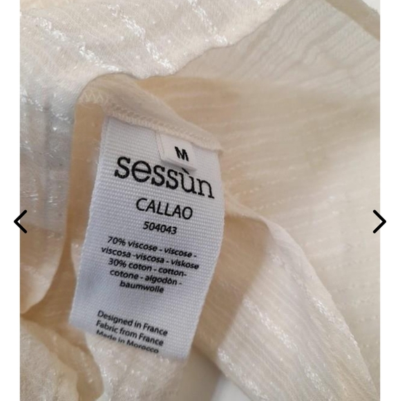 New Sessun Callao Shirt Fluer De Sol - Picture 10 of 10